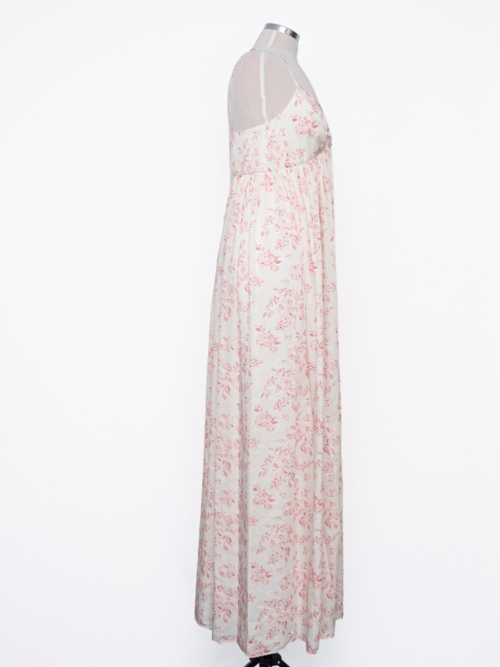 SACHIN & BABI - Jessica Gown Rouge Watercolor Floral Gown - Picture 6 of 11
